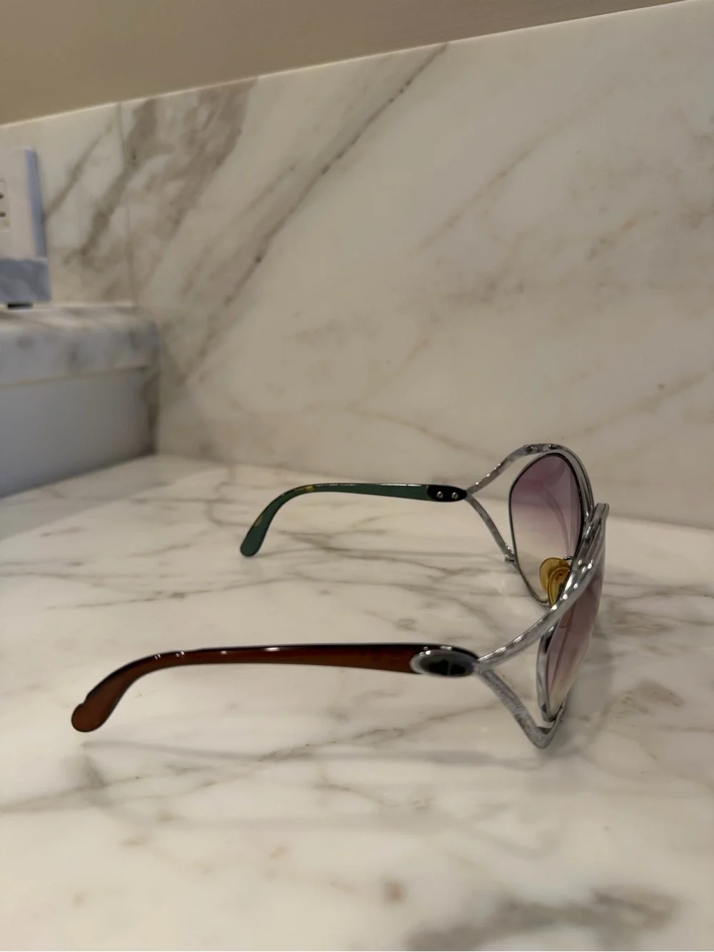 Christian Dior 2056 1980s  butterfly vintage sunglasses